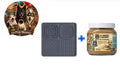 Box tapis de léchage + papate à tartiner beurre de cacahuète
