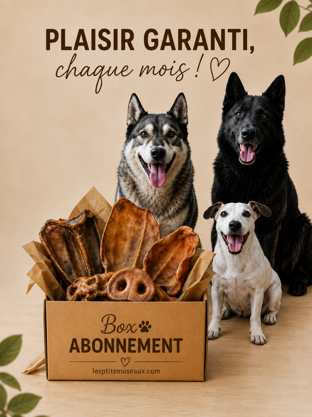 Box abonnement Petit/moyen mâcheur