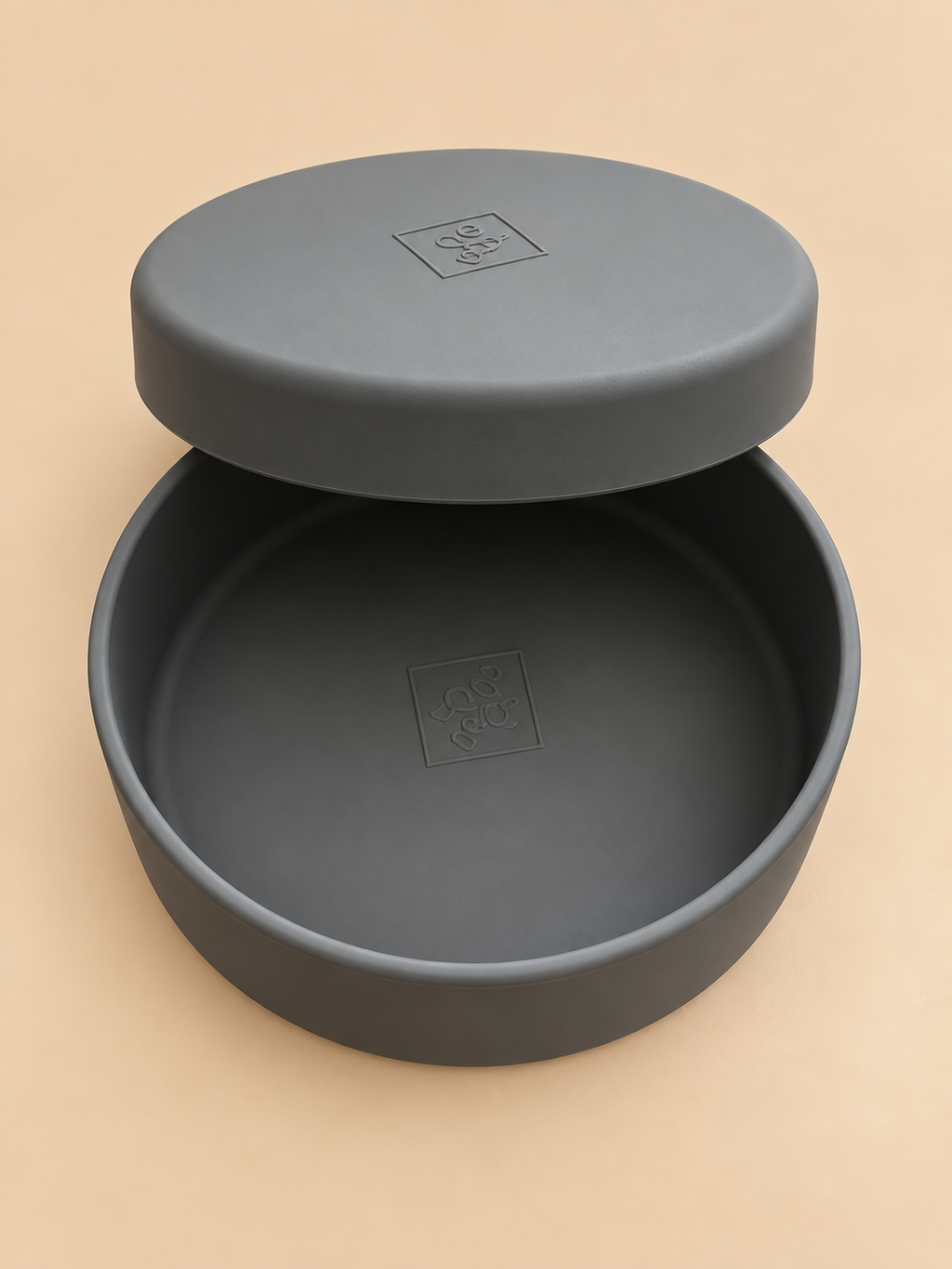 Gamelle en silicone avec couvercle