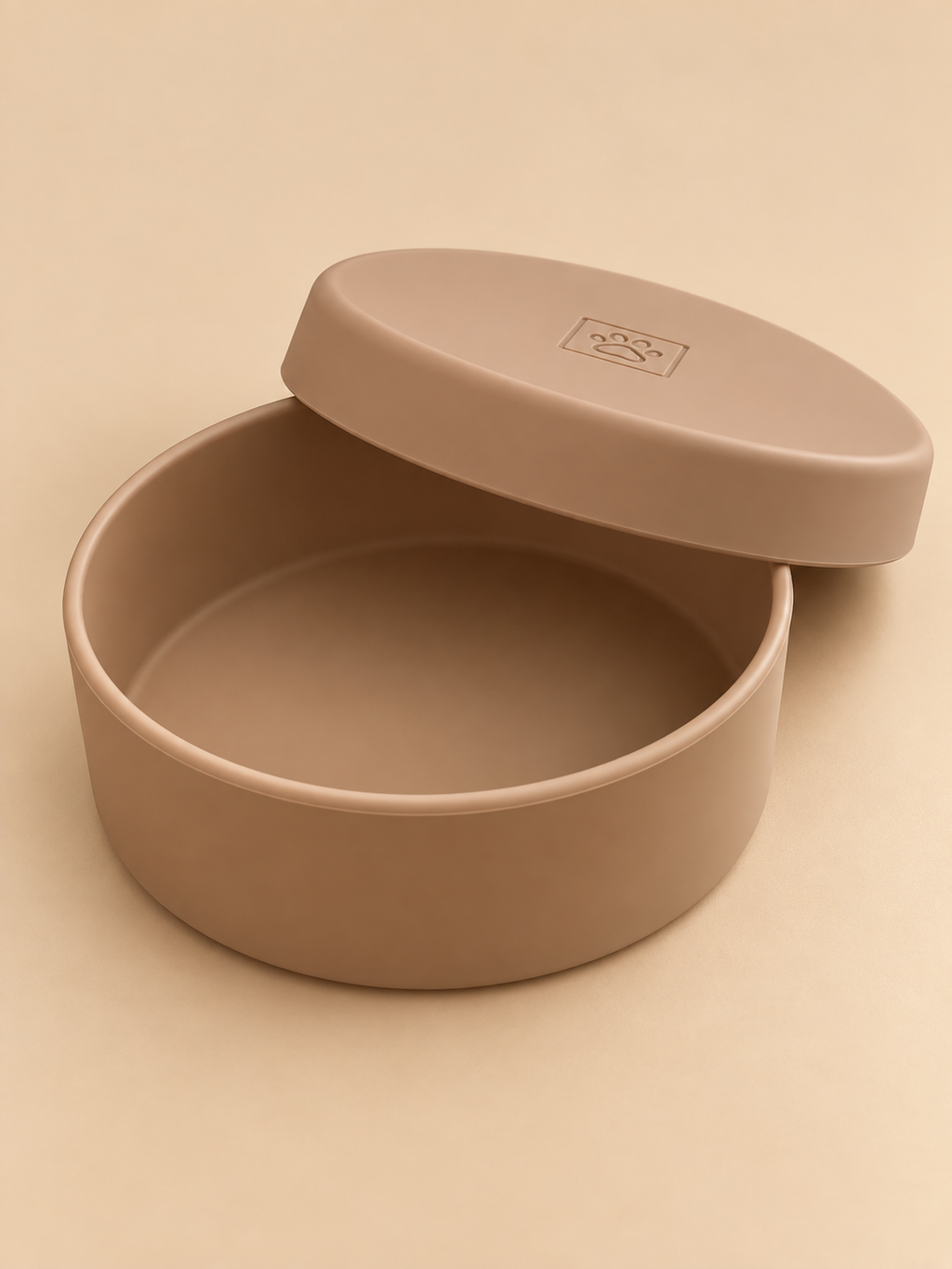 Gamelle en silicone avec couvercle