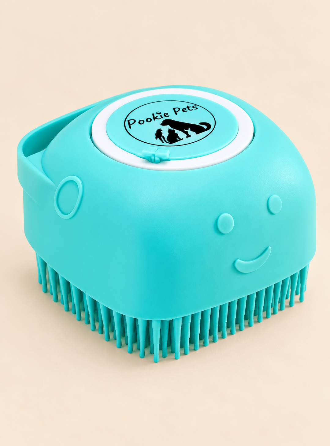 Brosse distributrice de shampoing